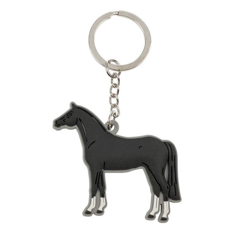 Porte-clés souple cheval