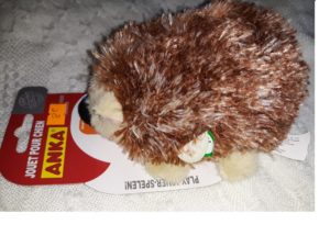 peluche herisson anka