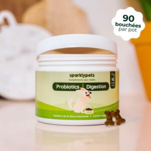 Complément Probiotiques pour chiens - Sparklypets